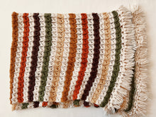 Load image into Gallery viewer, Fall Colored Afghan
