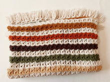 Load image into Gallery viewer, Fall Colored Afghan
