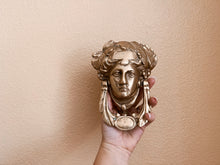 Load image into Gallery viewer, Brass Goddess Door Knocker
