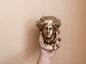 Brass Goddess Door Knocker