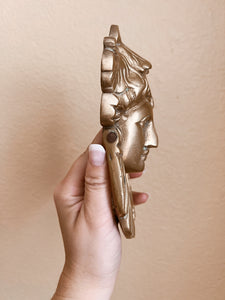 Brass Goddess Door Knocker