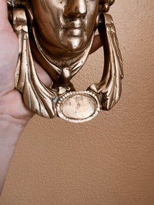 Brass Goddess Door Knocker