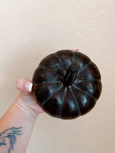 Vintage Metal Pumpkin