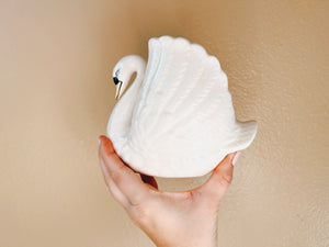 Ceramic Swan Planter