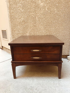 Mid Century Wooden End Table