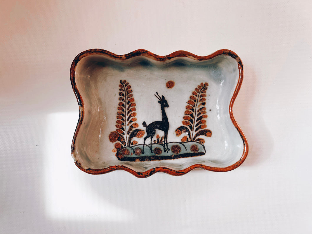 Handmade Gazelle Trinket Dish