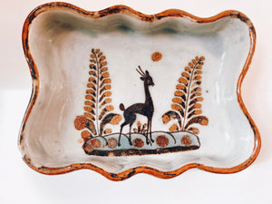 Handmade Gazelle Trinket Dish