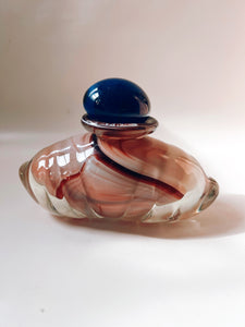 Hand Blown Glass Perfume Bottle