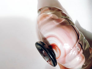 Hand Blown Glass Perfume Bottle