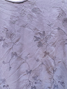 Lilac Silk Blouse - Size M