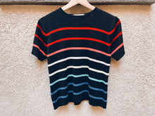 Load image into Gallery viewer, Ribbed Rainbow Top - Size XL
