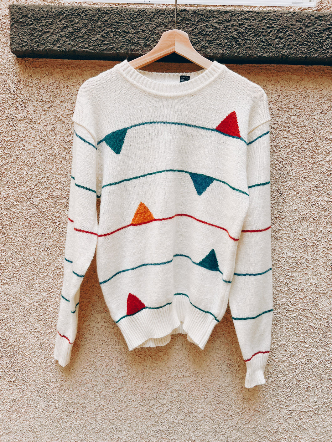 90s Abstract Sweater - Size M