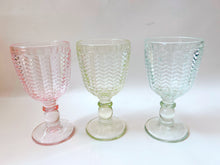 Load image into Gallery viewer, Trio of Pastel Goblets
