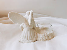 Load image into Gallery viewer, Porcelain Fairy Tea Candle Holder
