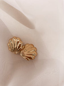 Gold  Shell Earrings