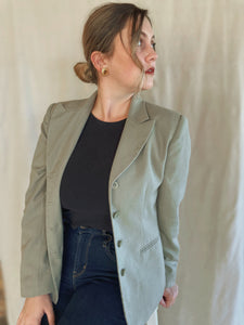 Sage Green Blazer - Size 6P