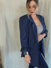 Load image into Gallery viewer, Navy Blue Blazer - Size 14
