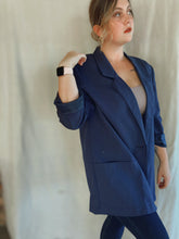 Load image into Gallery viewer, Navy Blue Blazer - Size 14
