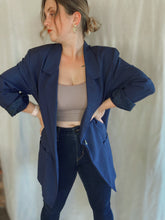 Load image into Gallery viewer, Navy Blue Blazer - Size 14
