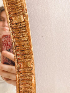 Large Ornate Gold Mirror