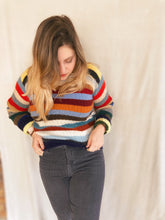 Load image into Gallery viewer, Rainbow Cashmere Sweater
