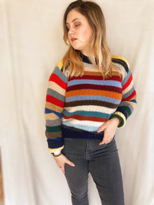 Rainbow Cashmere Sweater