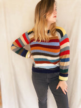 Load image into Gallery viewer, Rainbow Cashmere Sweater
