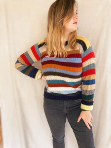 Rainbow Cashmere Sweater