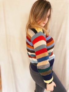 Rainbow Cashmere Sweater