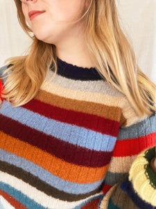 Rainbow Cashmere Sweater