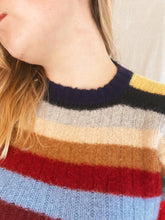 Load image into Gallery viewer, Rainbow Cashmere Sweater
