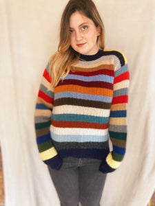 Rainbow Cashmere Sweater