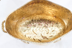 Clawfoot Brass Planter