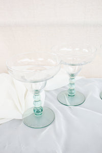 Art Deco Margarita Glasses