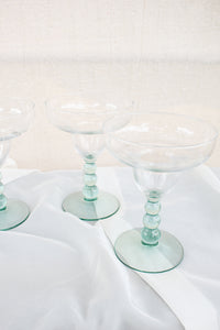 Art Deco Margarita Glasses