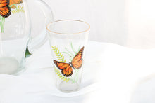 Load image into Gallery viewer, Butterfly Pitcher and Trio of Glasses
