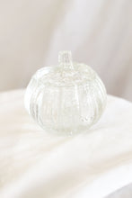 Load image into Gallery viewer, Glass Tealight Pumpkin
