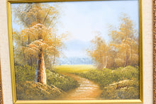 Load image into Gallery viewer, Fall Painting in Gilded Frame
