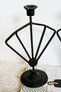 Cast Iron Candle Holders