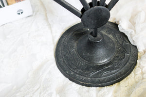 Cast Iron Candle Holders