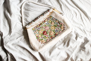 Floral Beaded Bag