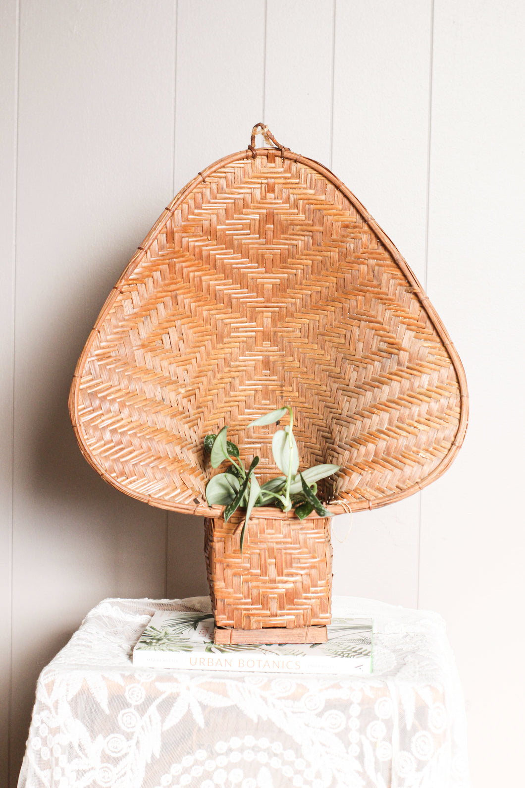 Large Wicker Planter