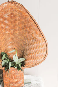 Large Wicker Planter