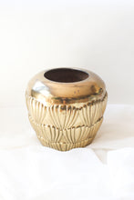 Load image into Gallery viewer, Large Brass Art Deco Vase
