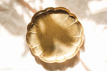 Load image into Gallery viewer, Floral Brass Dish
