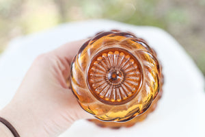 Amber Glass Decanter