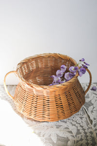 Handled Wicker Basket