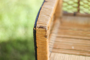 Three Tier Wicker Shelf