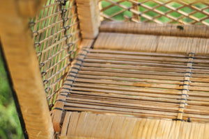 Three Tier Wicker Shelf