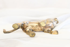 Brass Lion Figurine